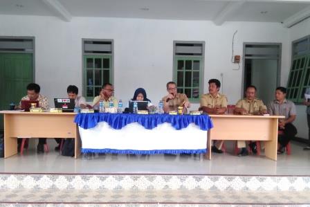 Kadis TPHP bersama tim audit