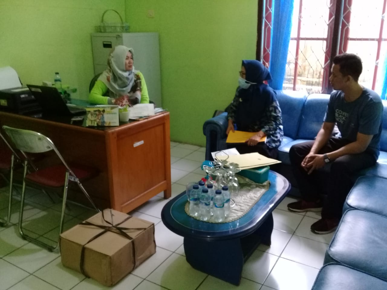 Penyerahan SPPT di Kelurahan Sidorejo, Kecamatan Kumai